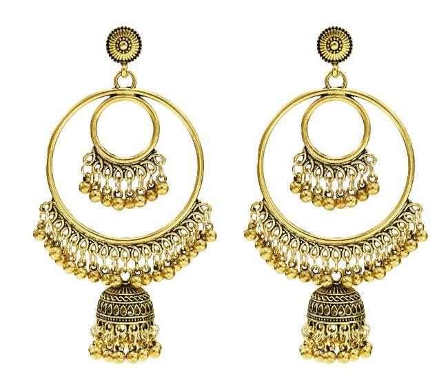 Boho Chic Drop Earrings Earrings - The Burner Shop