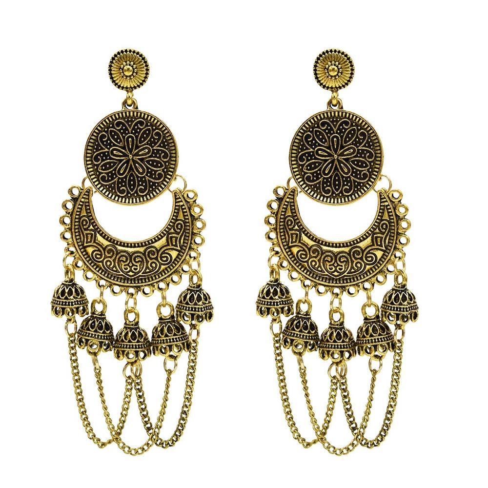 Boho Chic Drop Earrings Earrings - The Burner Shop