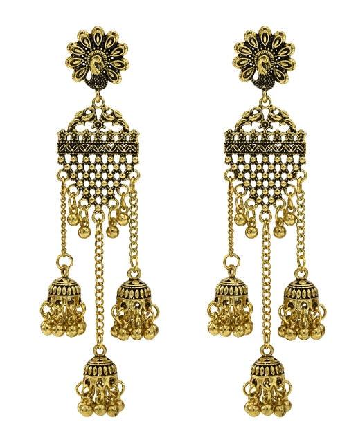 Boho Chic Drop Earrings Earrings - The Burner Shop