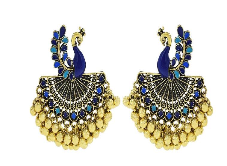 Boho Chic Drop Earrings Earrings - The Burner Shop