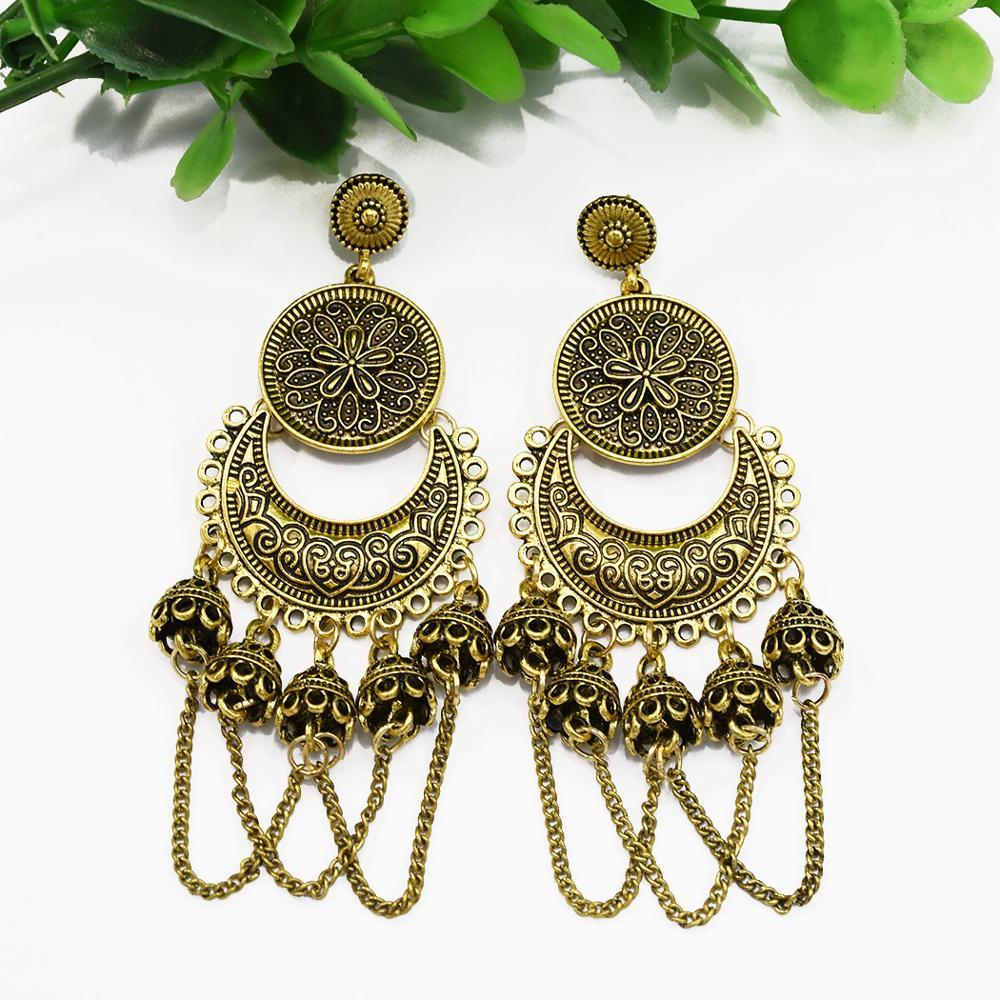 Boho Chic Drop Earrings Earrings - The Burner Shop