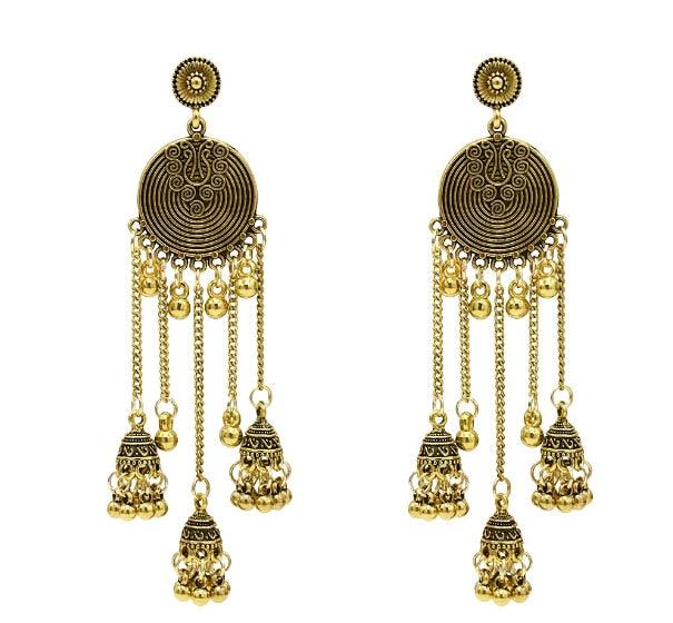 Boho Chic Drop Earrings Earrings - The Burner Shop