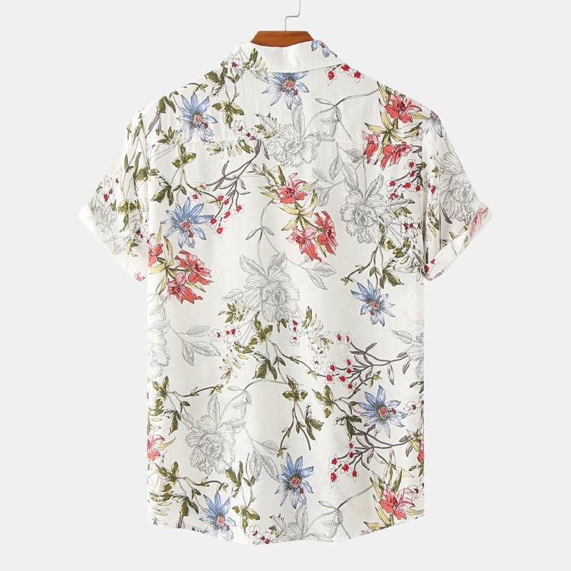 Boho Chic Floral Shirts Shirts - The Burner Shop