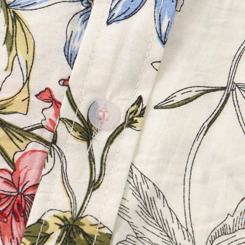 Boho Chic Floral Shirts Shirts - The Burner Shop