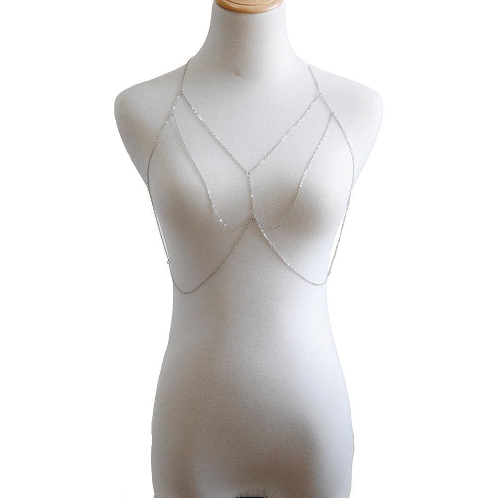 Boho Chic Harness Necklace Necklaces - The Burner Shop