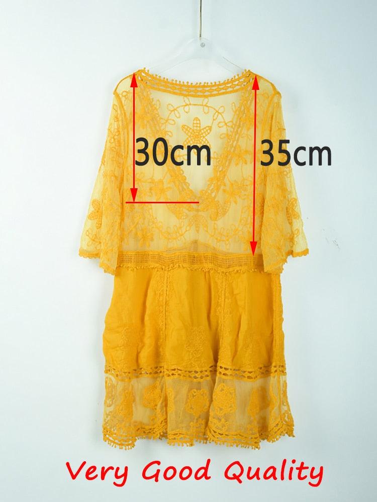 Boho Chic Lace Dress Dresses - The Burner Shop