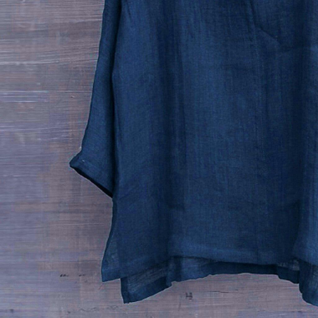 Boho Chic Loose Linen Shirts Shirts - The Burner Shop