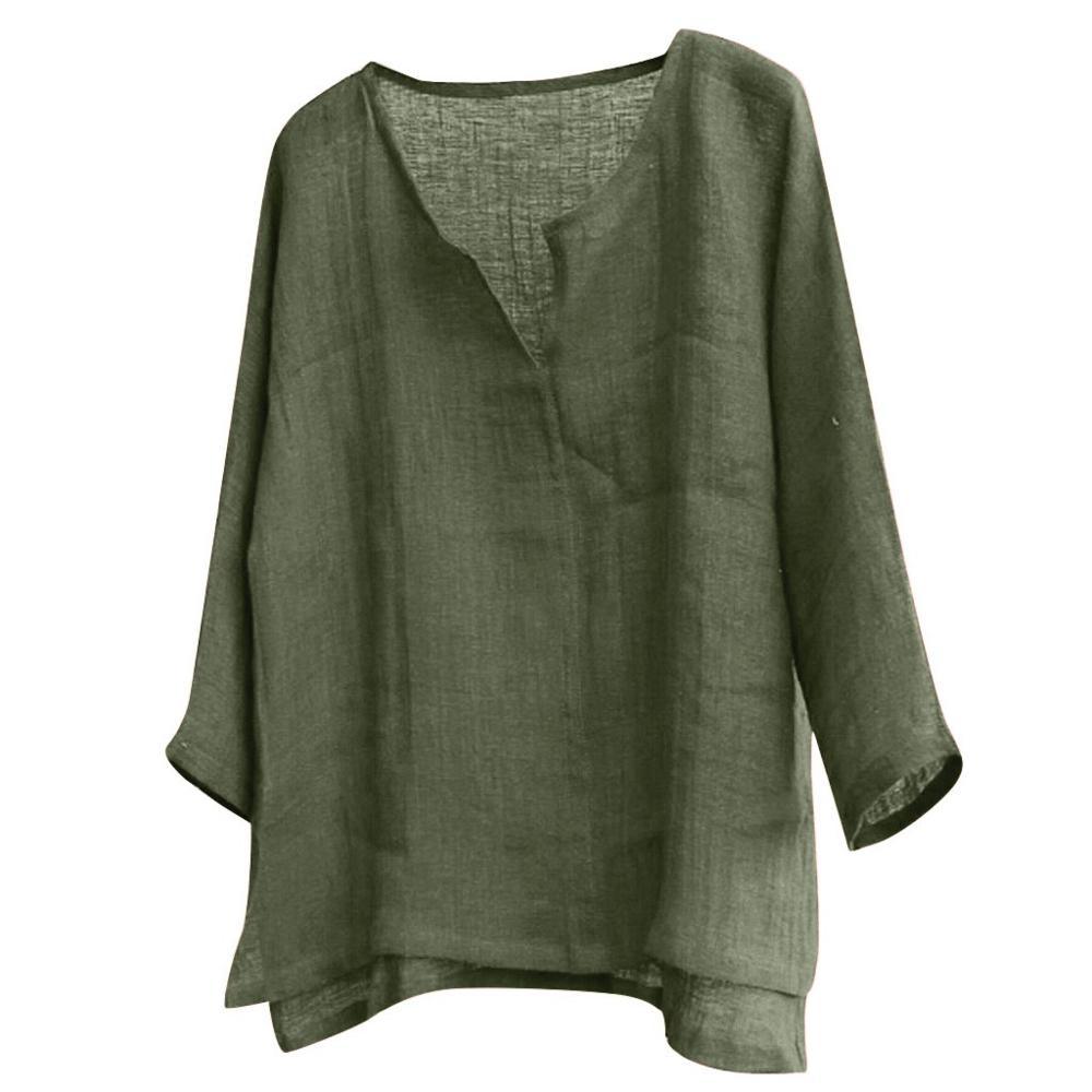Boho Chic Loose Linen Shirts Shirts - The Burner Shop