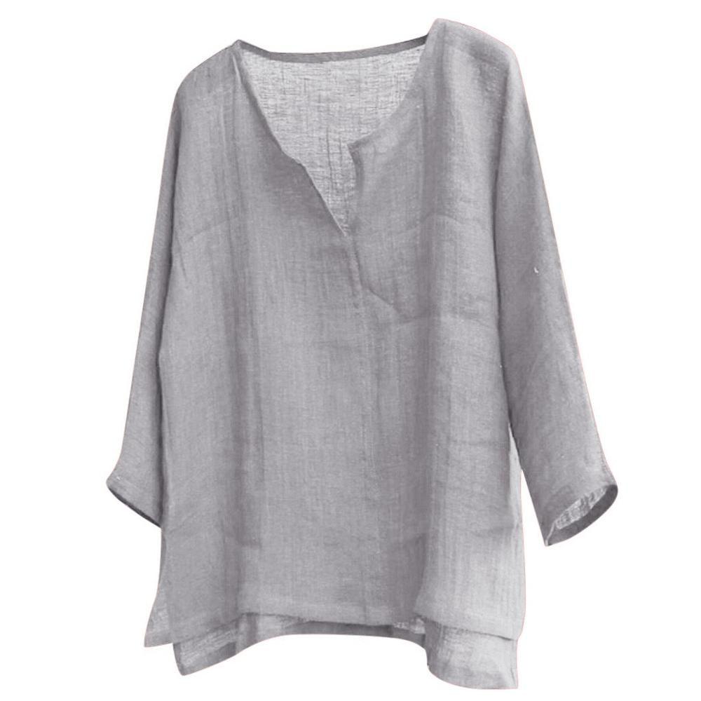 Boho Chic Loose Linen Shirts Shirts - The Burner Shop