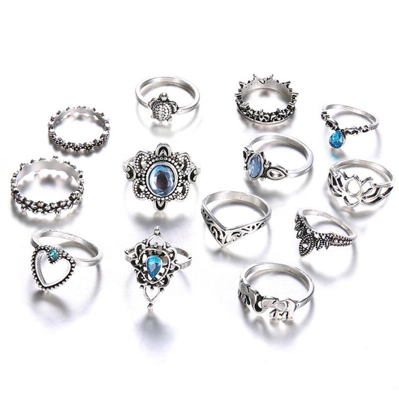 Boho Chic Ring Sets Rings - The Burner Shop