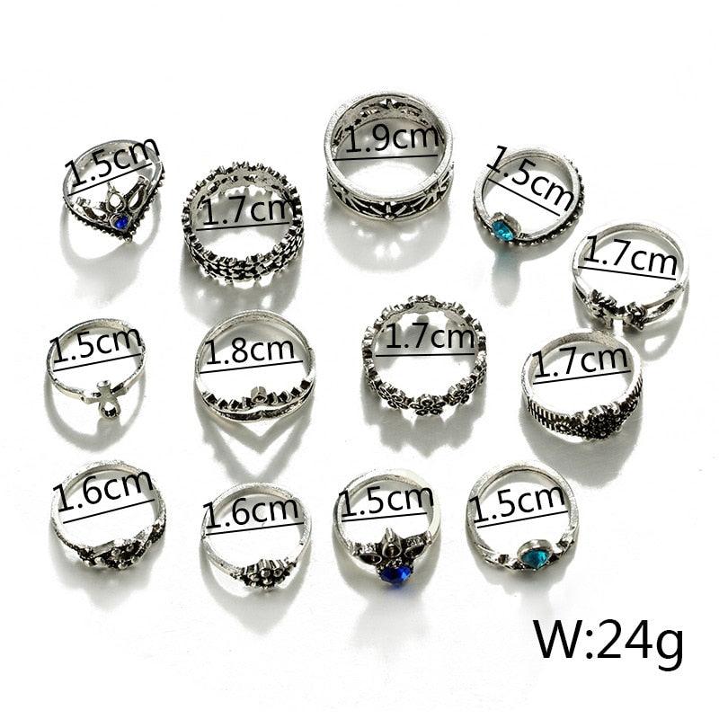 Boho Chic Ring Sets Rings - The Burner Shop