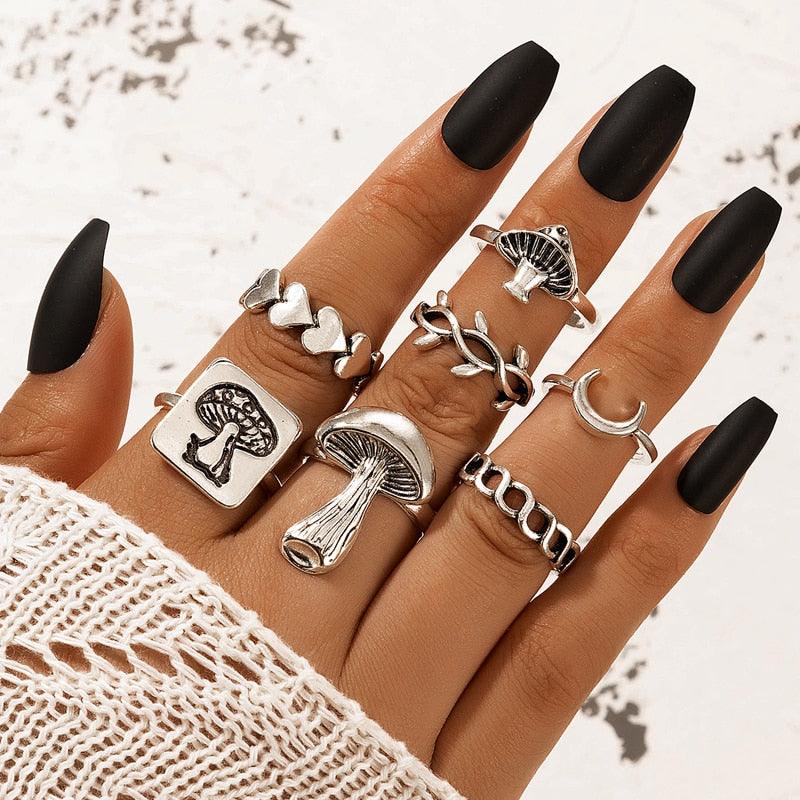Boho Chic Ring Sets Rings - The Burner Shop