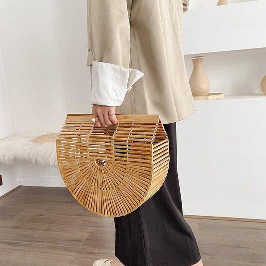 Boho Elegant Weave Tote bag Bags - The Burner Shop