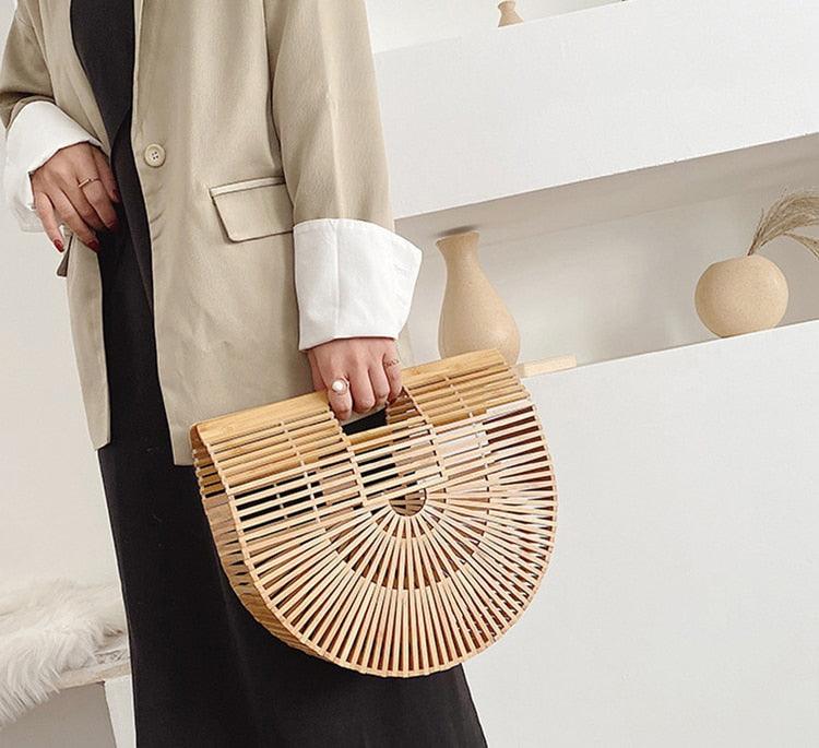 Boho Elegant Weave Tote bag Bags - The Burner Shop