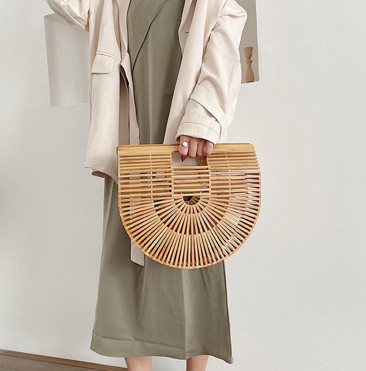 Boho Elegant Weave Tote bag Bags - The Burner Shop