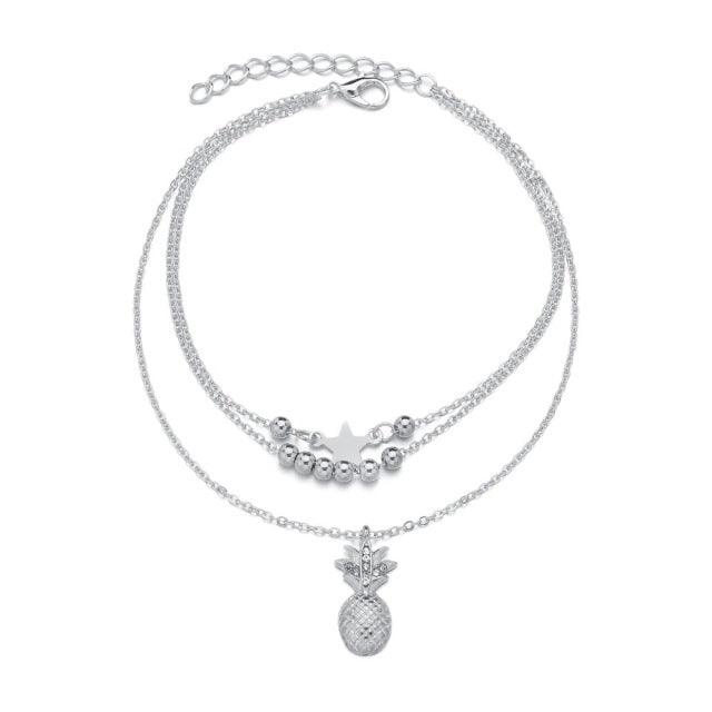 Boho Gold Ankle Bracelets Anklets - The Burner Shop