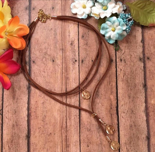 Boho Hammer Coin Choker Necklace Necklaces - The Burner Shop