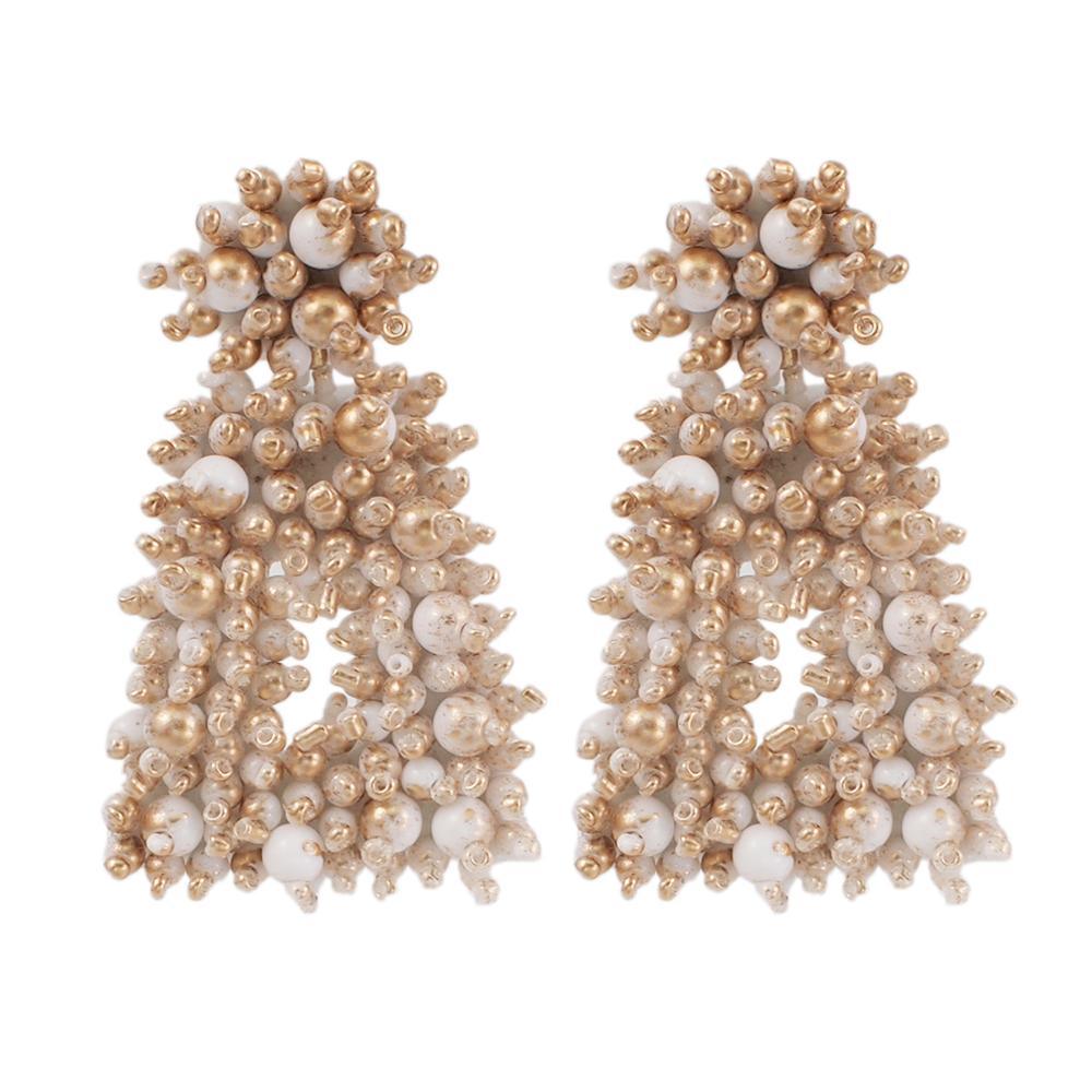 Boho Handmade Beaded Earrings Earrings - The Burner Shop
