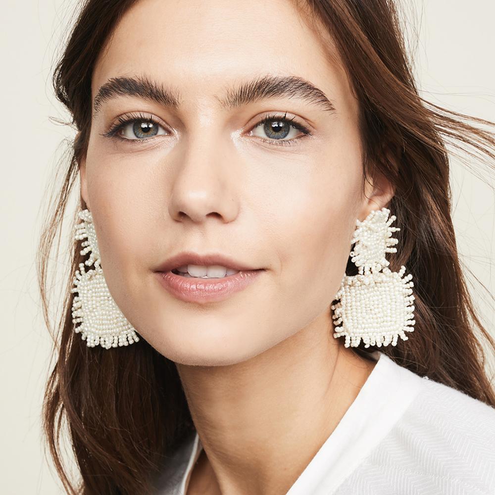 Boho Handmade Beaded Earrings Earrings - The Burner Shop