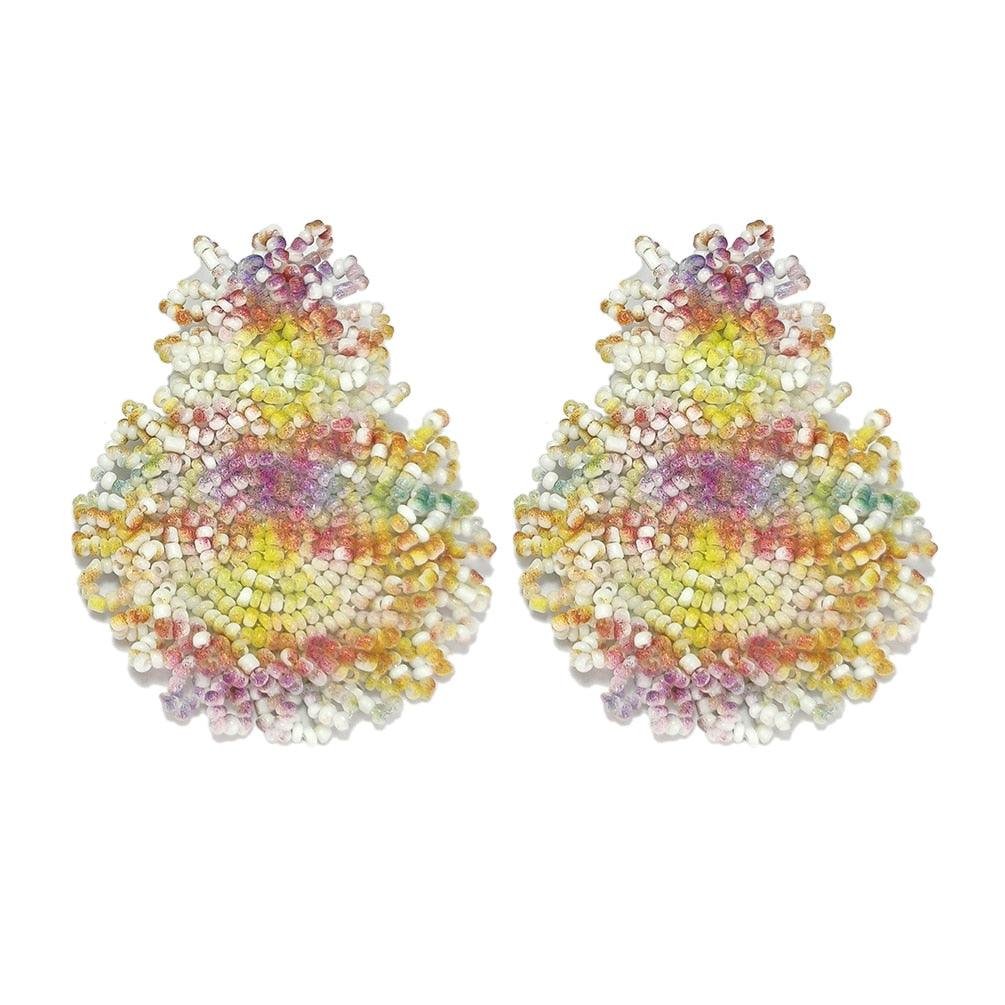 Boho Handmade Beaded Earrings Earrings - The Burner Shop