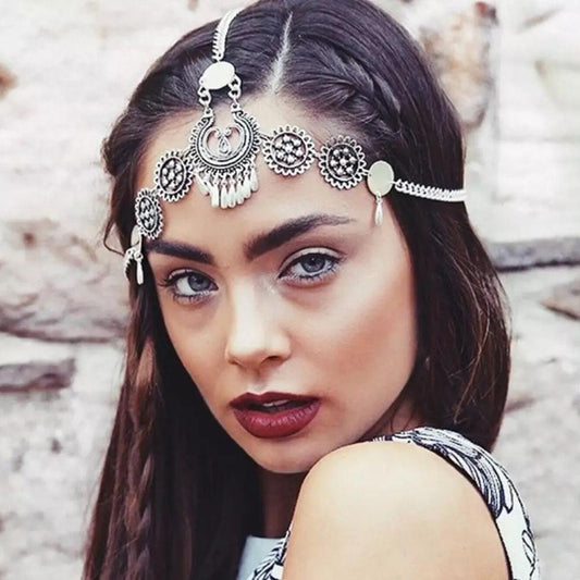 Boho Headpiece Charming Chain Head Accessory Headpiece - The Burner Shop
