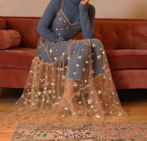 see through boho dress Boho Off The Shoulder Lace Full Length See Through Skirt Bridal Dress