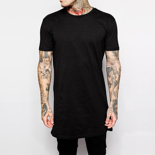 Boho Long Simple T-Shirt T-Shirts - The Burner Shop