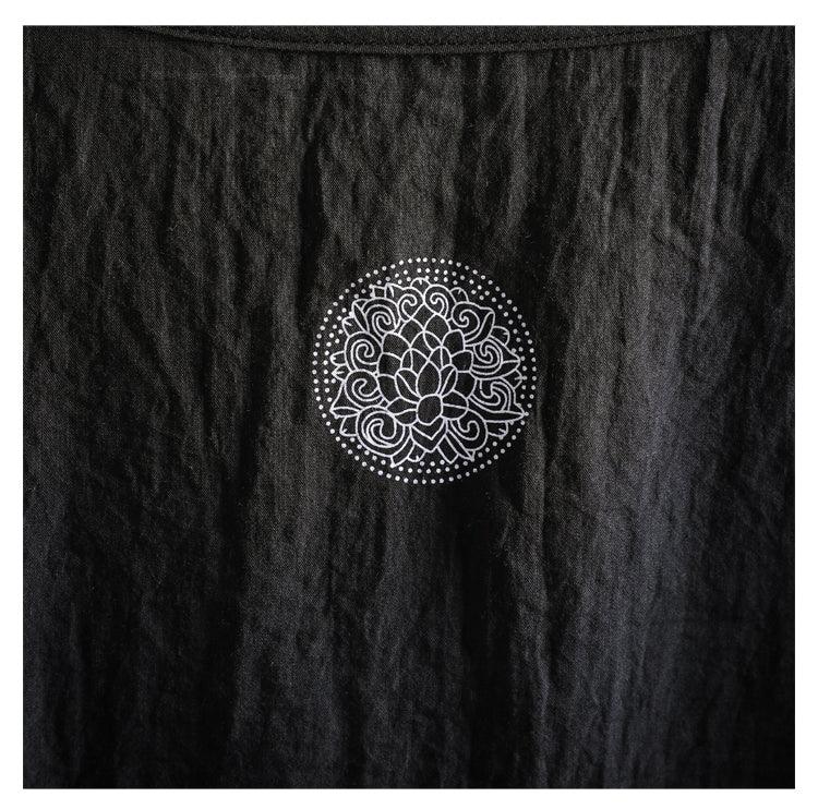 Boho Loose Short Sleeve Shirt Shirts - The Burner Shop