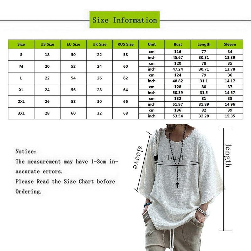 Boho Man Loose Knitted Shirt Shirts - The Burner Shop
