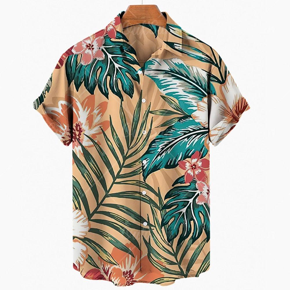 Boho Retro Hawaiian Shirt Shirts - The Burner Shop