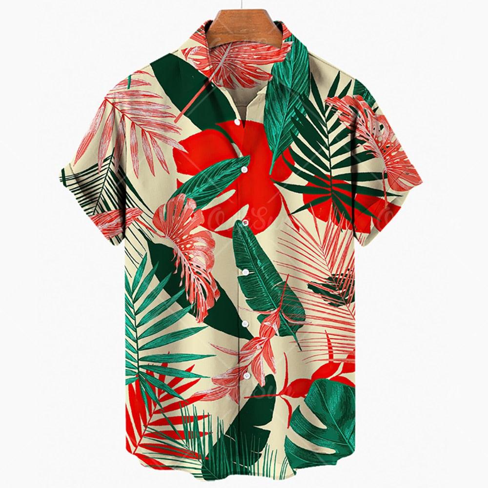 Boho Retro Hawaiian Shirt Shirts - The Burner Shop