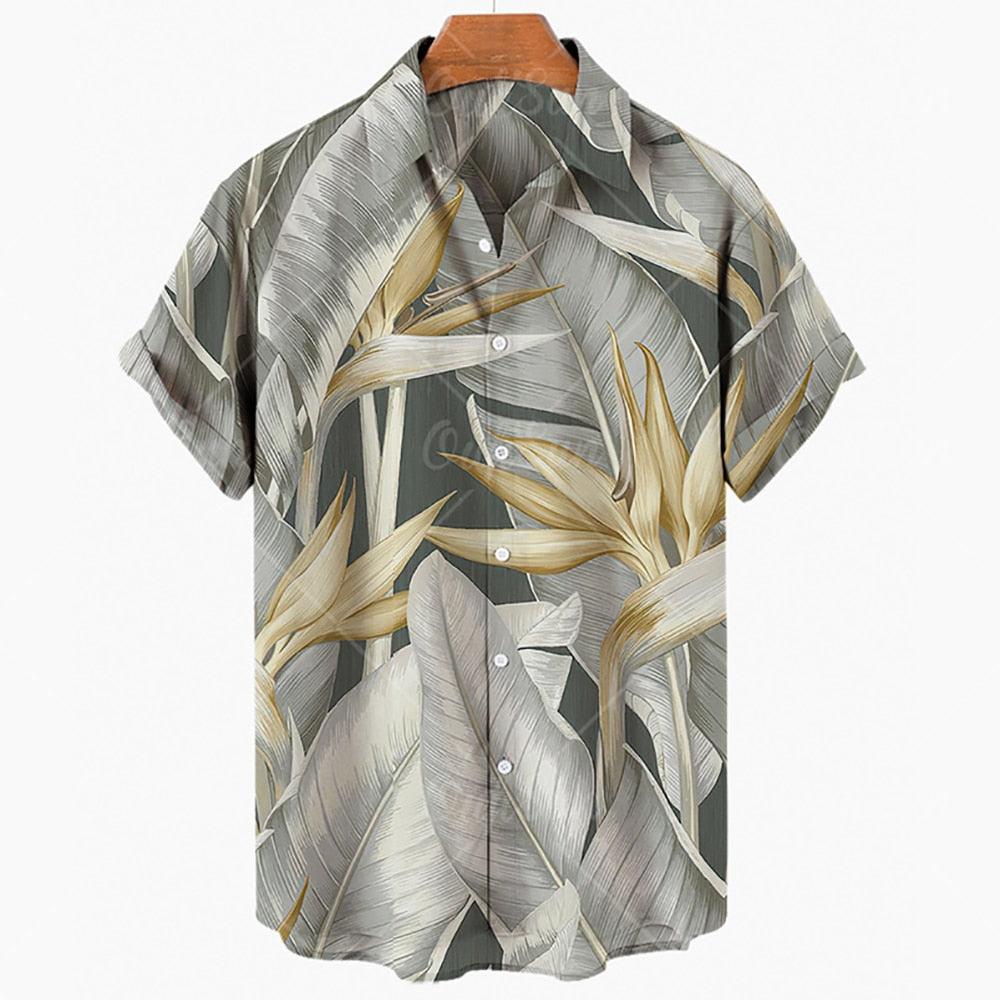 Boho Retro Hawaiian Shirt Shirts - The Burner Shop