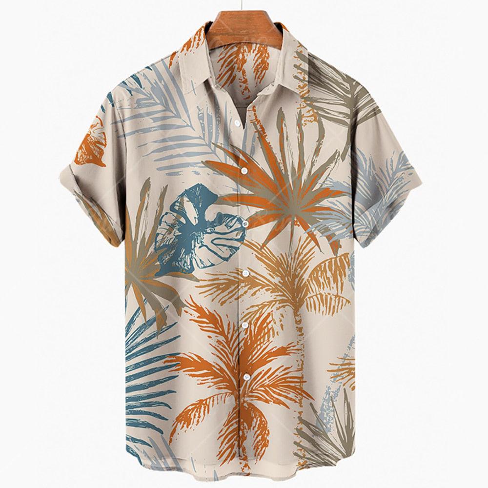 Boho Retro Hawaiian Shirt Shirts - The Burner Shop