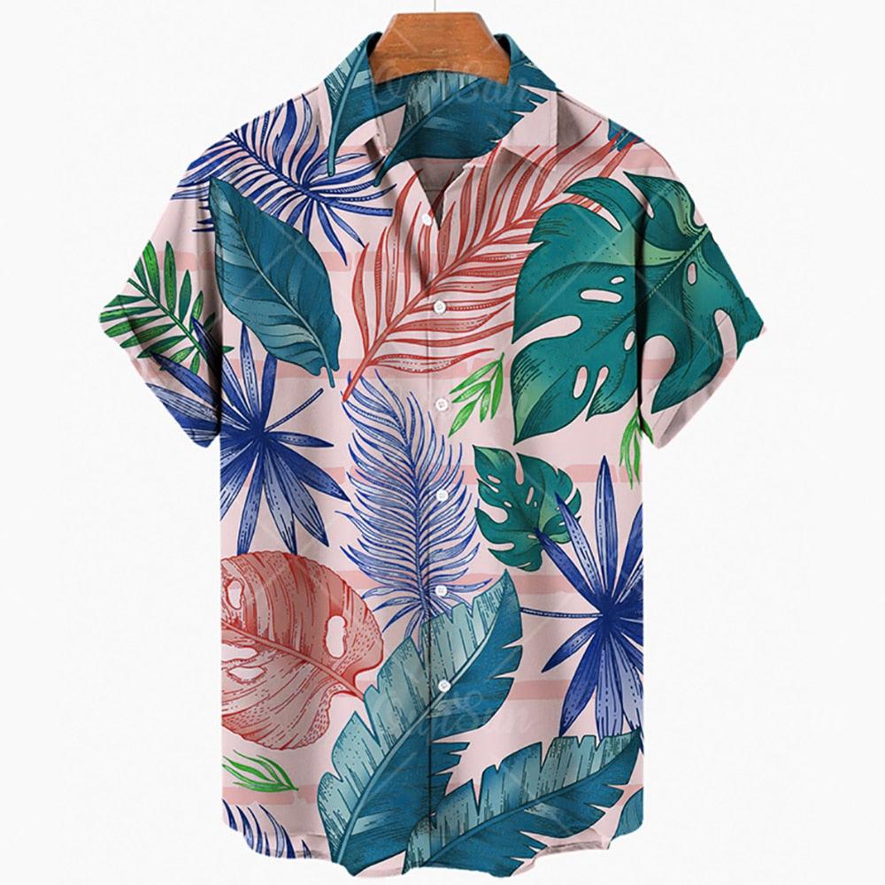 Boho Retro Hawaiian Shirt Shirts - The Burner Shop