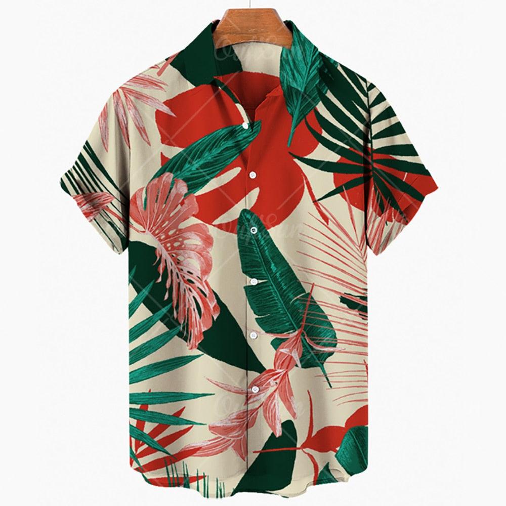 Boho Retro Hawaiian Shirt Shirts - The Burner Shop