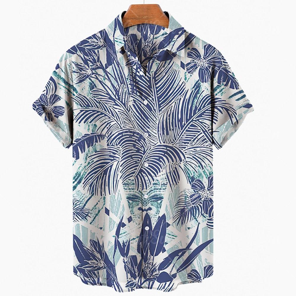 Boho Retro Hawaiian Shirt Shirts - The Burner Shop