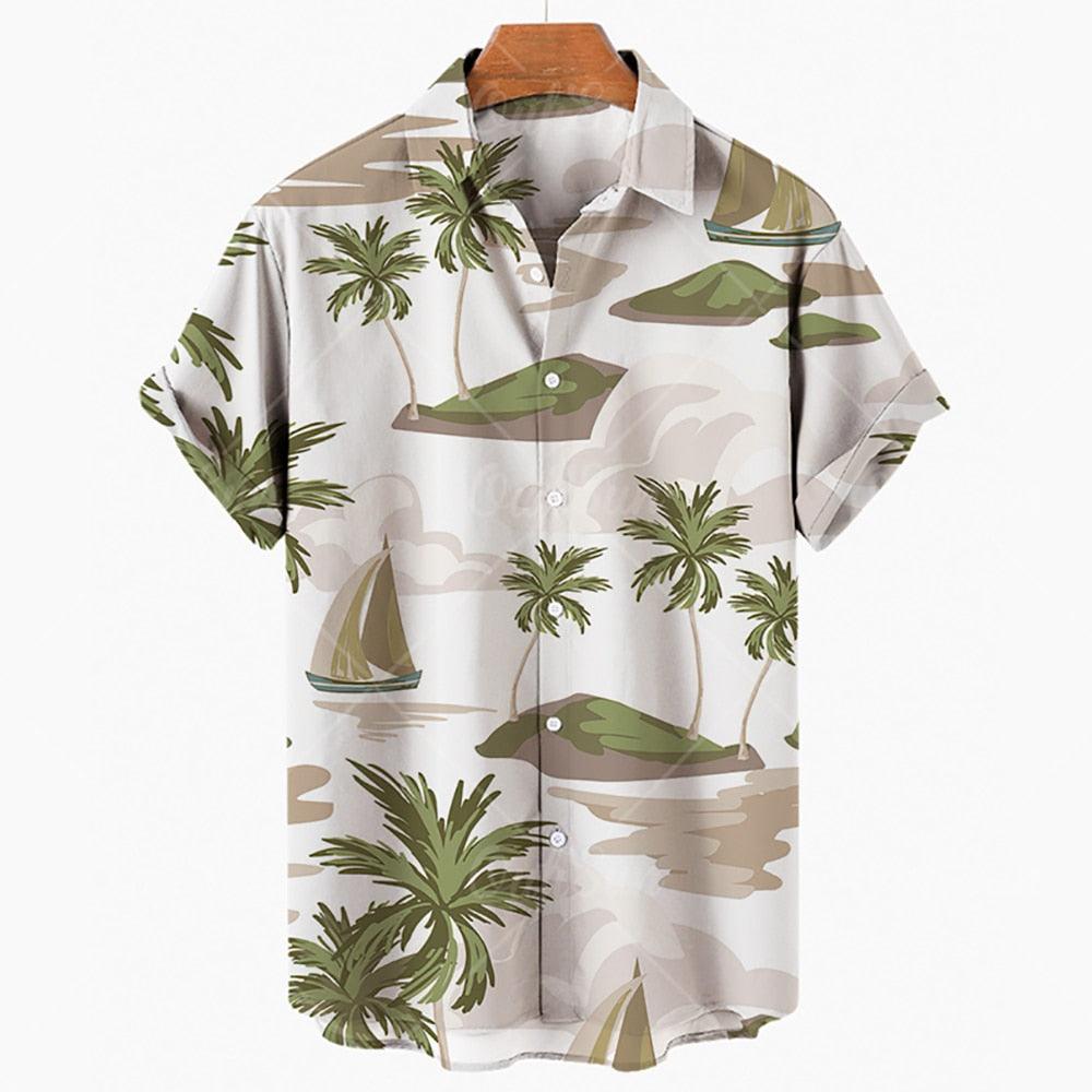 Boho Retro Hawaiian Shirt Shirts - The Burner Shop
