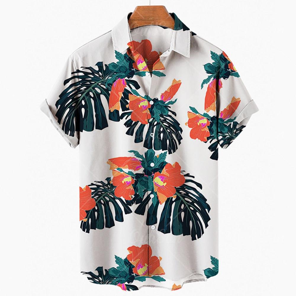Boho Retro Hawaiian Shirt Shirts - The Burner Shop