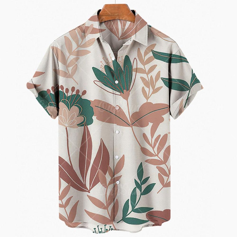 Boho Retro Hawaiian Shirt Shirts - The Burner Shop