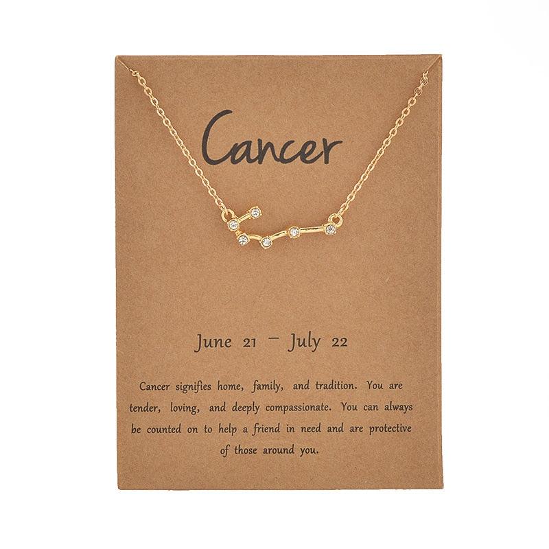 Boho Zodiac Sign Necklaces Necklaces - The Burner Shop