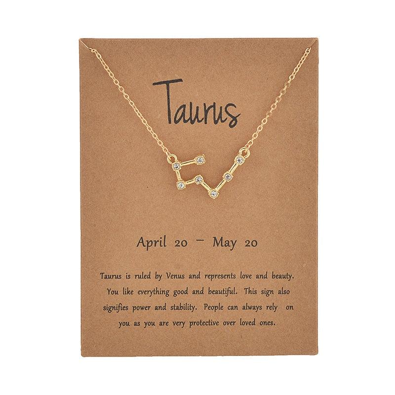 Boho Zodiac Sign Necklaces Necklaces - The Burner Shop