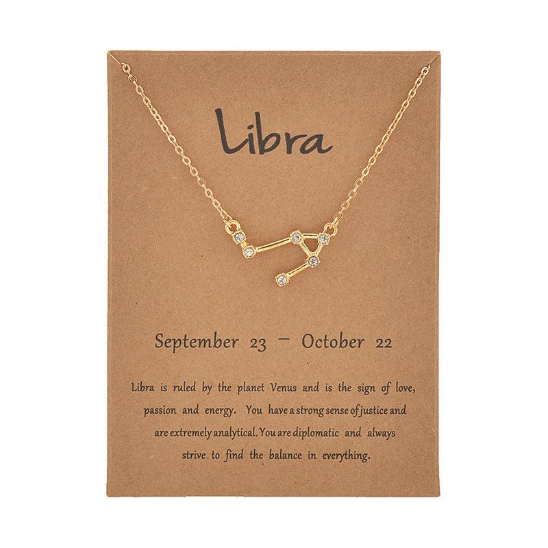 Boho Zodiac Sign Necklaces Necklaces - The Burner Shop