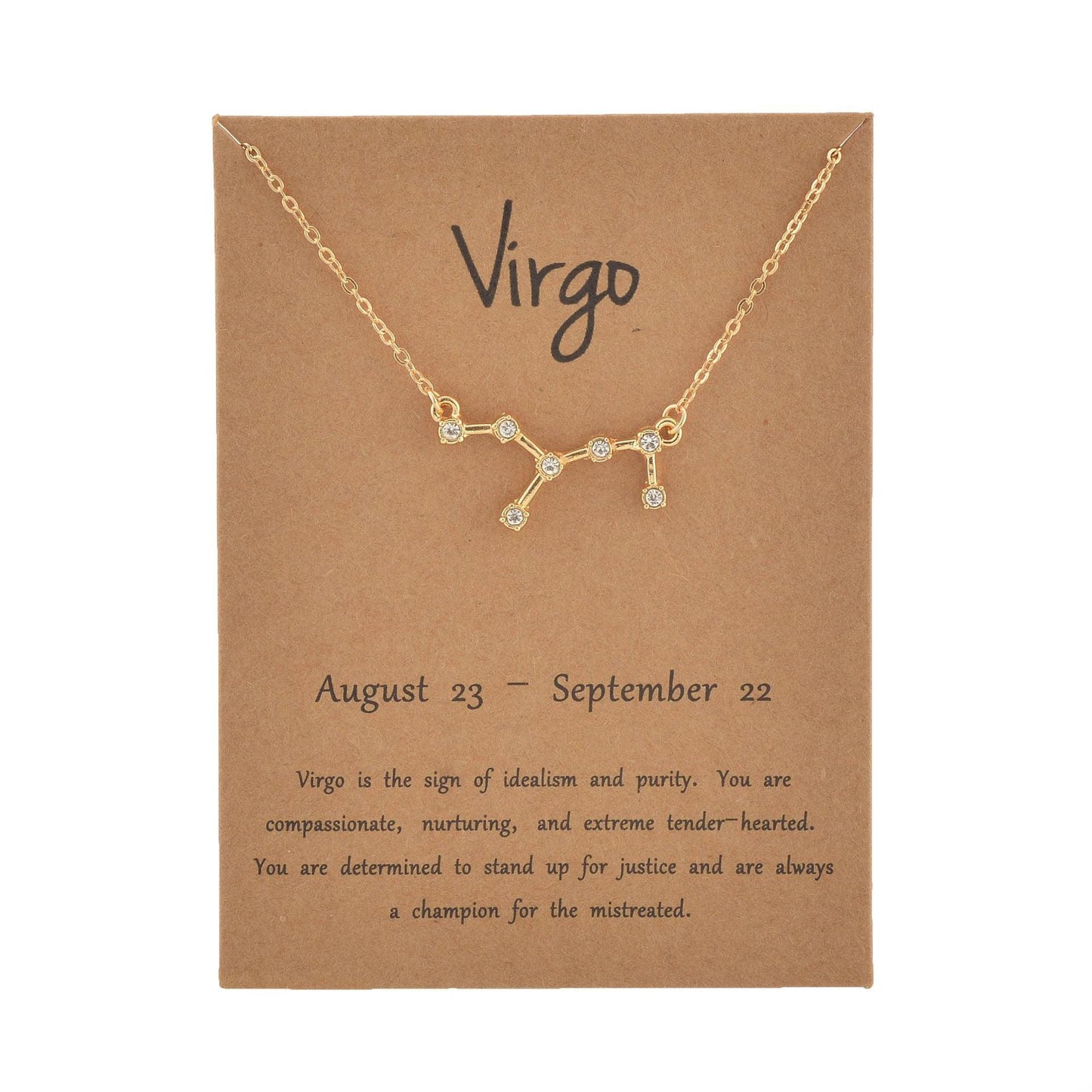 Boho Zodiac Sign Necklaces Necklaces - The Burner Shop