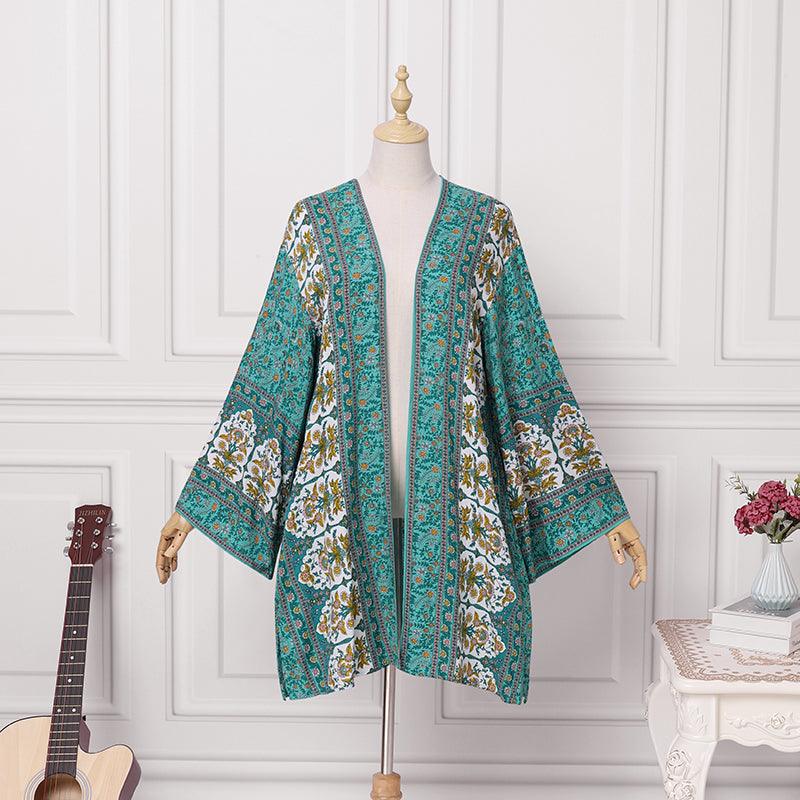 Chic Floral Kimono Kimonos - The Burner Shop