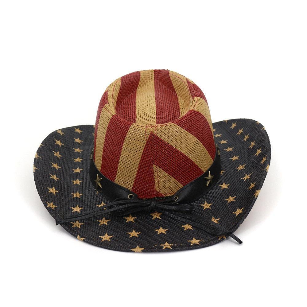 Classic American Flag Cowboy Hat Cowboy Hats - The Burner Shop