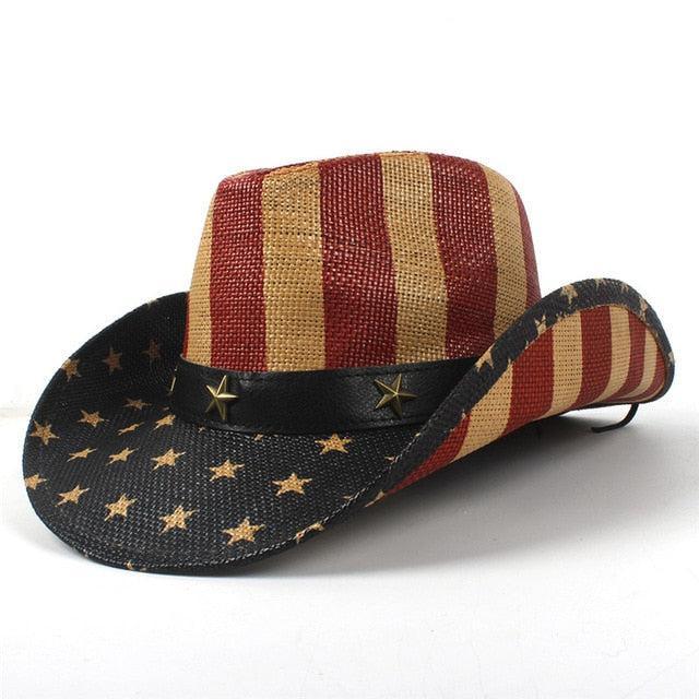 Classic American Flag Cowboy Hat Cowboy Hats - The Burner Shop