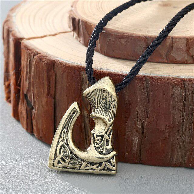 Copper & Horsewhip Vintage Necklace Necklaces - The Burner Shop