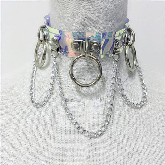 Festival Holographic Harness Set Body Harness - The Burner Shop