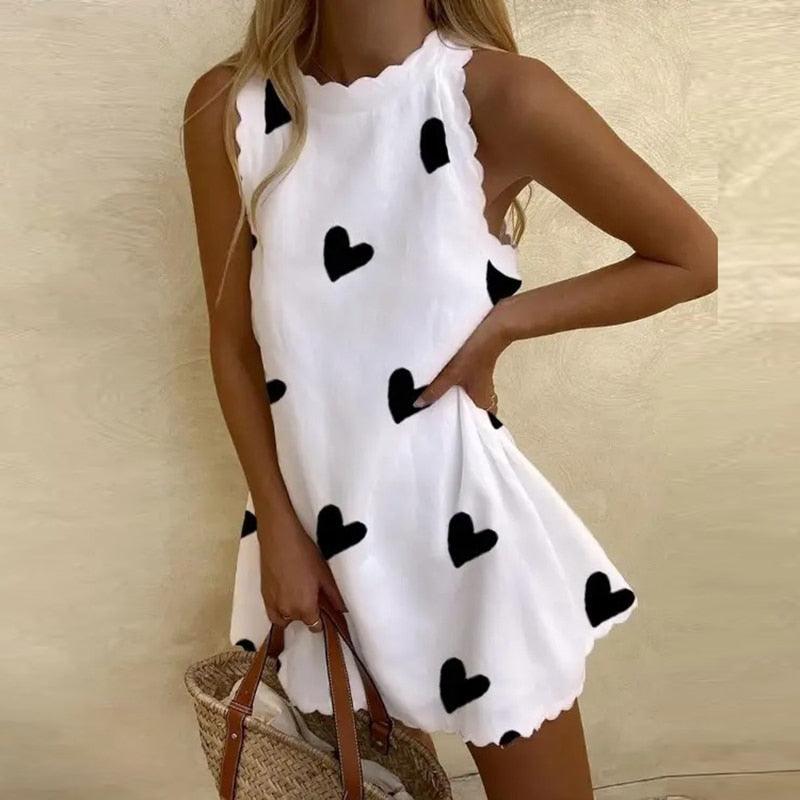 Flowy Sleeveless Mini Summer Dress Dresses - The Burner Shop