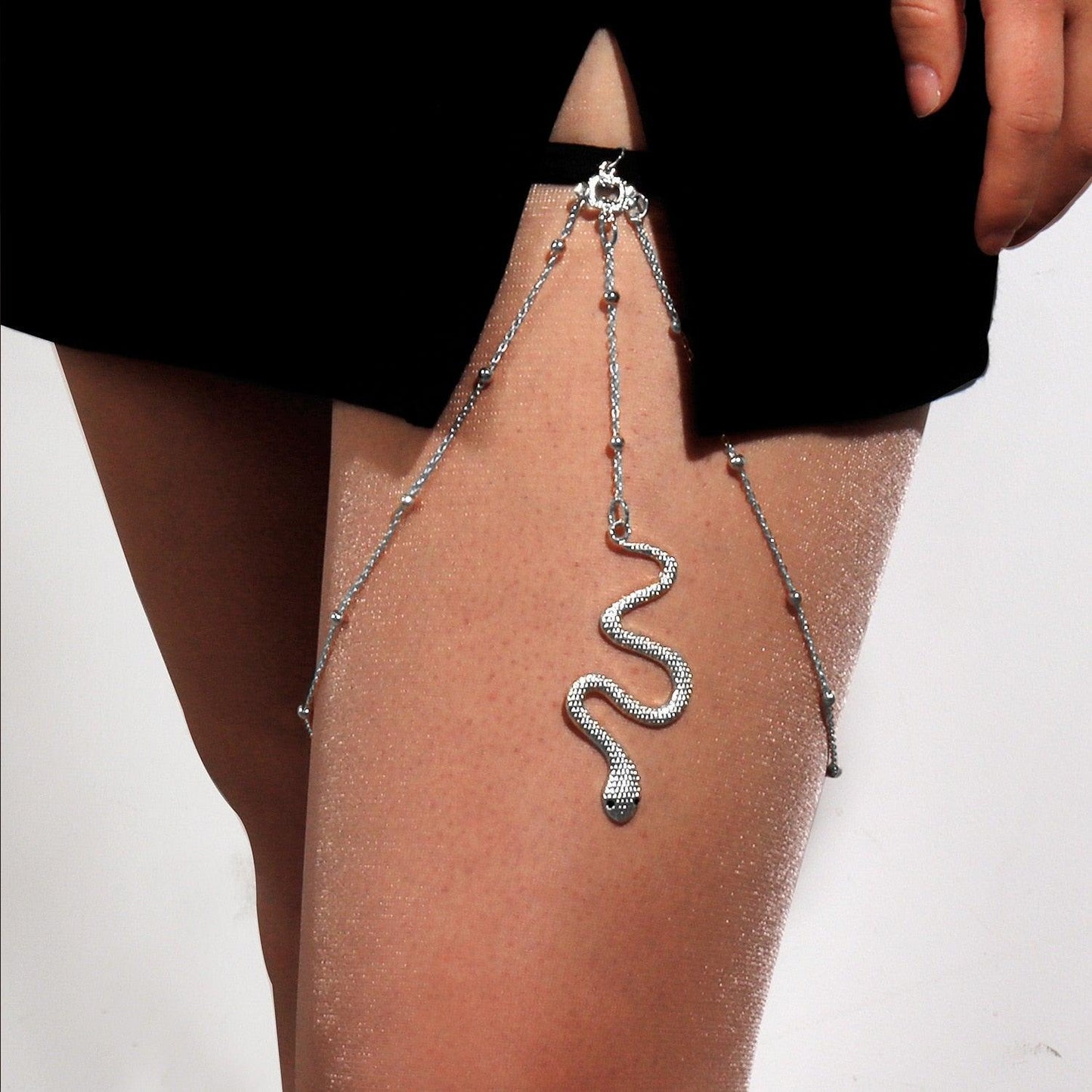 Geometric Thigh Chain Body Jewelry - The Burner Shop